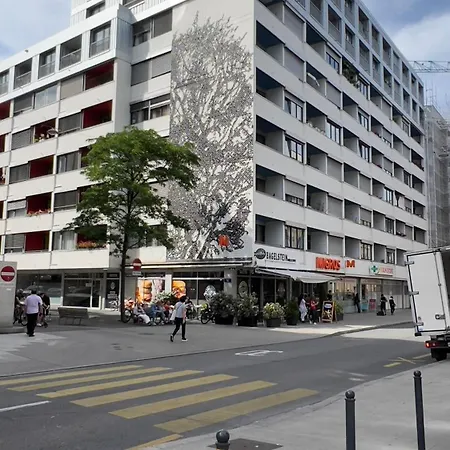 Appartement 1,5 Geneve Lac Exterior photo